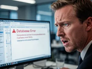 Kobieta skupiona na obsłudze smartfona w nowoczesnym biurze, symbolizująca wygodne zarządzanie finansami online.